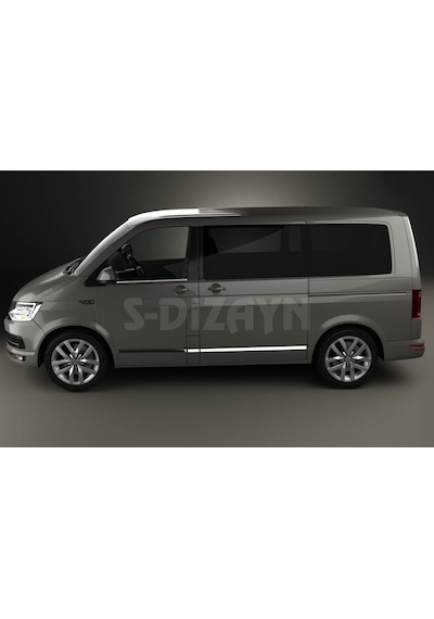 S-Dizayn Vw T6 Transporter Krom Cam Çıtası 2 Prç. 2015 Üzeri