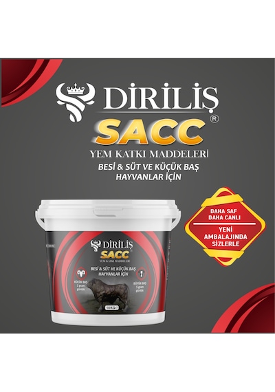 Diriliş Sacc Saff Canlı Maya 10 Kg Yem Katkı Maddeleri