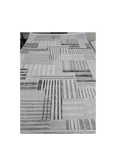Duru Halı Viona Serisi Akrilik İplik Dokuma 160x230 4m2 Halı Gri