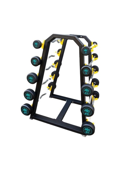 Alin Sport 25 Kg Kauçuk Kaplı Profesyonel Olimpik Z Barbell