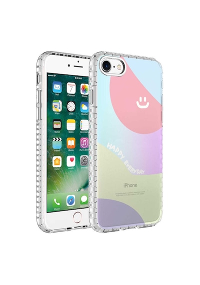 Apple Uyumlu iPhone Se 2022 Kilif Airbag Kenarli Renkli Desenli Elegans 560278000