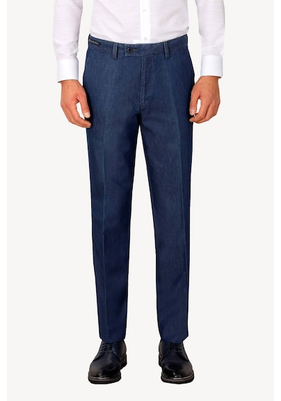 Ysf Erkek Lacivert Spor Kot Regular Fit Pantolon