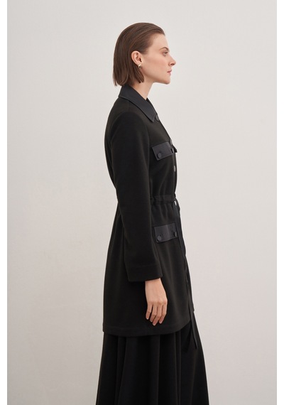 Aker 24aw18179111 Küçük Beden Kap Siyah