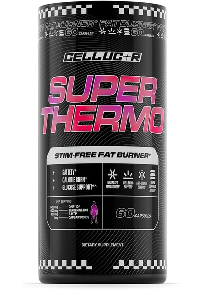 Cellucor Super Thermo Stim-free Fat Burner Berberine Saccharomyces Thermogenic Appetite Glucose Support 60 Caps Aromasız Cellucor Super Thermo Stim-free Fat Burner Berberine Saccharomyces Thermogenic Appetite Glucose Support 60 Caps Aromasız