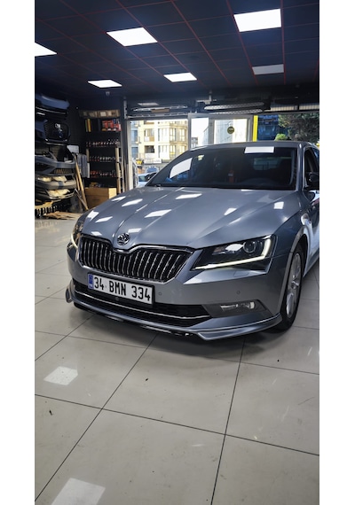 Skoda Süper B Makyajlı Kasa Abt Ön Tampon Eki Plastik Boyasız