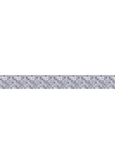 Mutfak Tezgah Arası Folyo Fayans Kaplama Folyosu İspanyol Seramik Desen 60x100 Cm