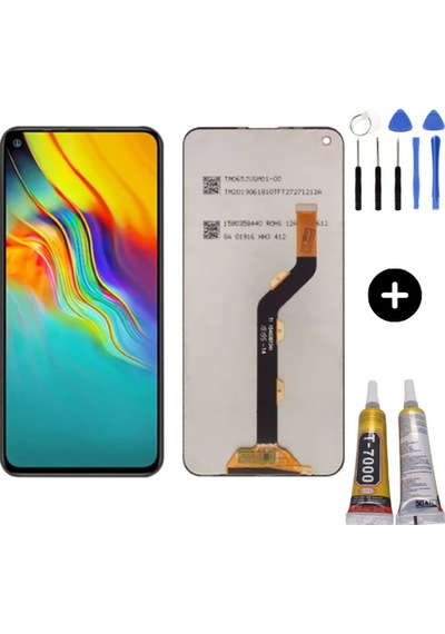 İnfinix Hot 9 Pro Uyumlu Hk Lcd Ekran Dokunmatik + Montaj Seti