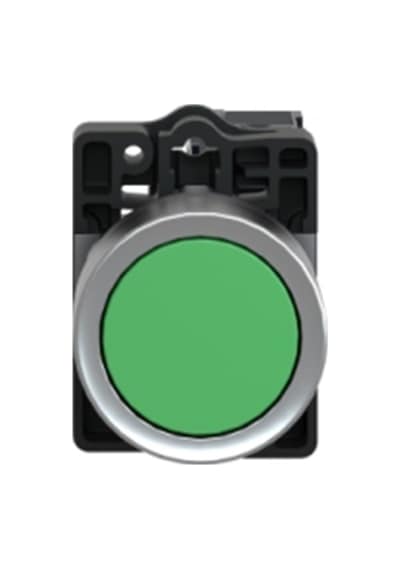 Schneider Electric XA2EH031 Yuvarlak yeşil yaylı buton Ø 22 -kalı
