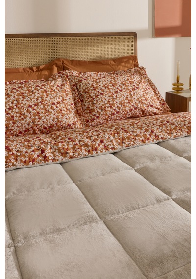 Karaca Home Persephone %100 Pamuk Welsoft Çift Kişilik Comfort Set Bej
