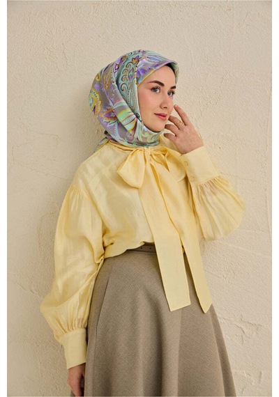 Silk Home Twill İpek Eşarp 11504-07 Mor