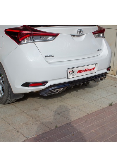 Toyota Auris Arka Difrizör 2016Ve Sonrası Uyumlu Aracınızın Rengi