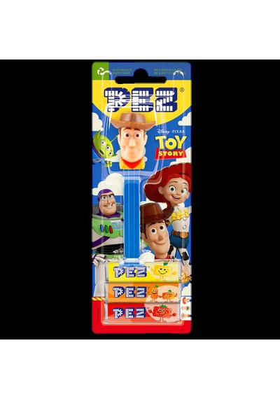 Pez Dispenser Toy Story Woody Meyve Aromalı Şekerleme Makinesi Ve Şekerleme Yedekleri