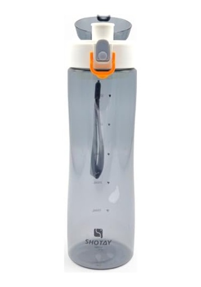 600ml Pipetli Suluk, Askılı, Gri Genel