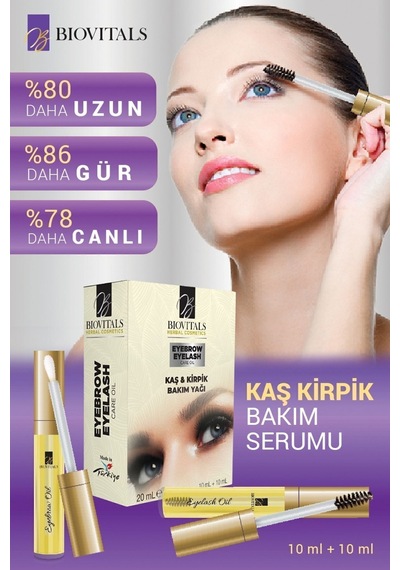 Kaş Ve Kirpik Bakım Yağı 10ml Diğer