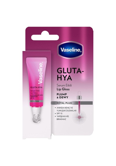 4 Adet Vaseline Gluta Hya Serum Etkili Lip Gloss 10 Ml
