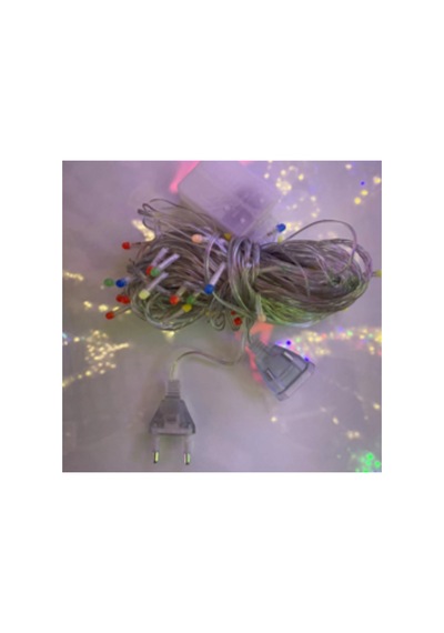 10m 100 Led Damla Uçlu Led Işık Pembe Işık Şeffaf Kablo Mzxx3-23 - Dekoratif Led Işık Çok Renkli
