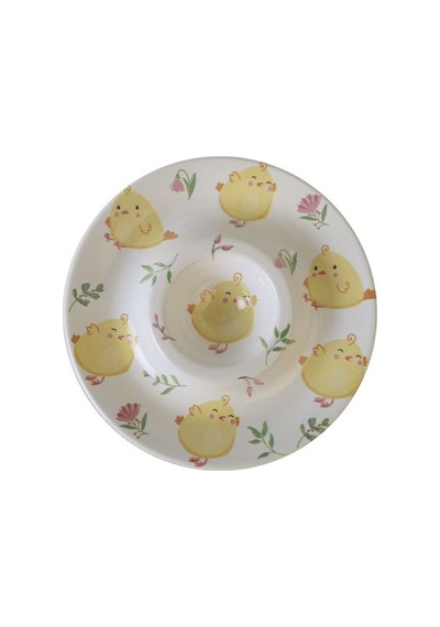 Keramika Çocuk Yumurtalık 13 Cm Çok Renkli