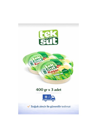 Kaşar Peyniri 400gr X 3 Adet