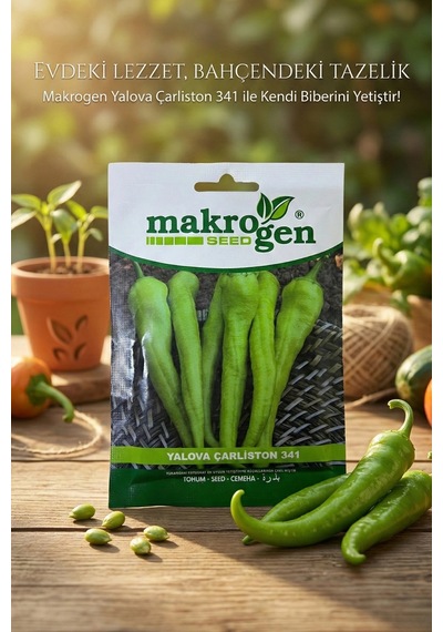 Makrogen Yalova Çarliston Biber Tohumu 25 Gr