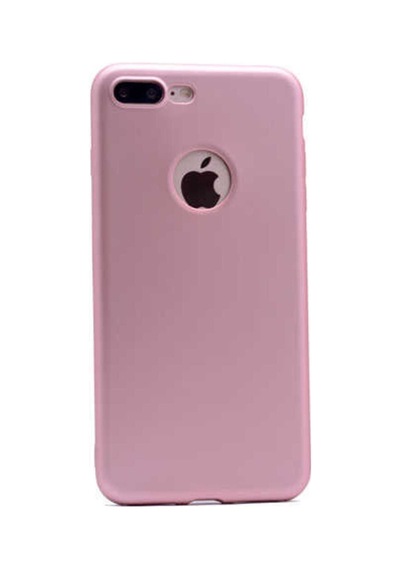 Apple Uyumlu iPhone 7 Plus Kılıf Zore Premier Silikon Kapak Rose Gold