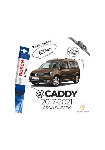 Volkswagen Caddy Arka Silecek 2017-2021 Bosch Rear A403H