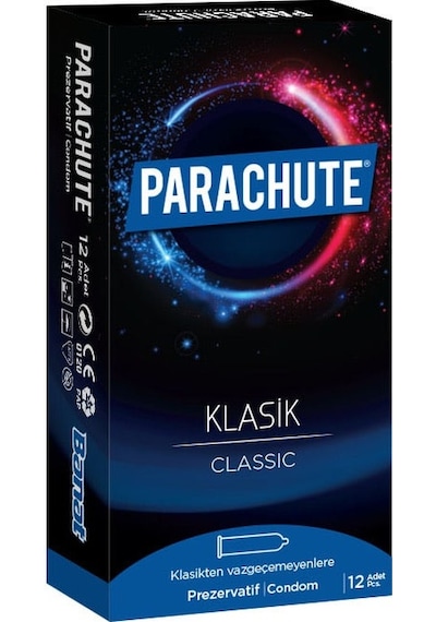 Parachute Klasik Prezervatif 12’li