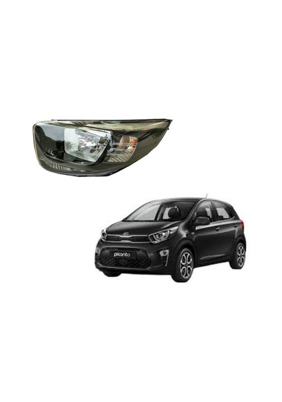 Kia Picanto 2017-2020 Maneul Ayar Far Lambası Ön Far Sağ