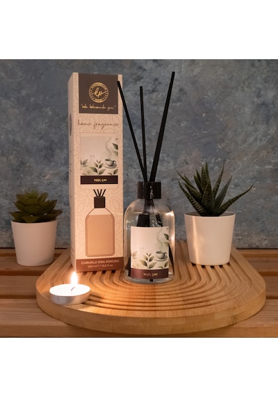 Kimyagerden Parfüm Dekoratif Çubuklu Oda Kokusu Yeşil Çay 100 ML