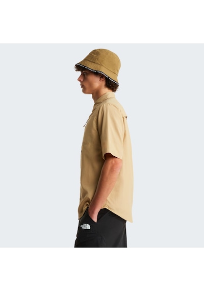 The North Face M Sequoıa Short Sleeve Shırt Erkek Tişört Nf0a8fu6lk51 Haki