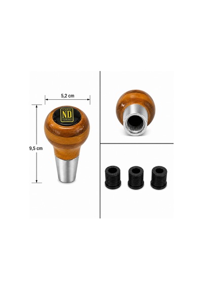 Ahşap Nardi Vites Topuzu-klasik Premium Ahşap Vites Topuzu Karma