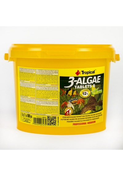 Tropical 3 Algae Tablets B Tablet Balık Yemi 1 KG