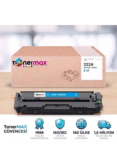 Hp Color Laserjet Pro 3303sdw W2221a Mavi Muadil Toner Çipli