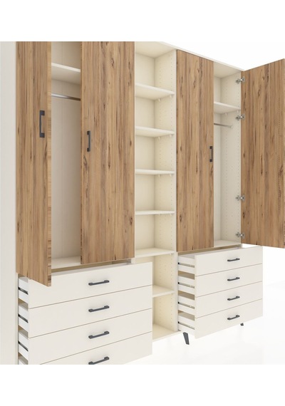 Arges Dolap 10 Raflı 8 Çekmeceli 2 Askılı 220x30x243 Aytaşı-çam/aytaşı Atlas Çam/aytası Arges Dolap 10 Raflı 8 Çekmeceli 2 Askılı 220x30x243 Aytaşı-çam/aytaşı Atlas Çam/aytası