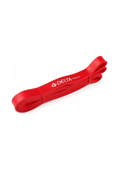 Delta 25 Kg Direnç Bandı Barfiks Lastiği Kas Ve Güç Geliştirme Cross Training Gym Resistance Power Band Kırmızı