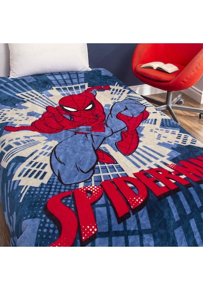 Lisanslı Spiderman Pop Tek Kişilik Battaniye 000000001000051503 Çok Renkli