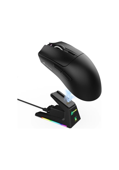 Attack Shark X1 Şarj İstasyonlu Touchpadli Kablosuz Gaming Mouse Standart