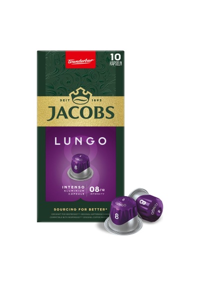 2 Adet Jacobs Kapsül Kahve Lungo 8 Intenso 52 G