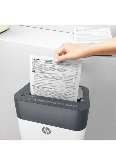 Hp Oneshred Auto 100cc Otomatik Beslemeli Evrak İmha Makinesi-p4-çapraz Kesim-4,3x12mm-17lt