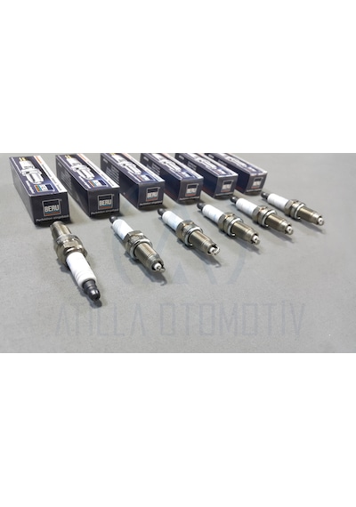 6 x VW TOUAREG 7L 2003-2008 3.2 V6 ATEŞLEME BUJİ TAKIMI BERU