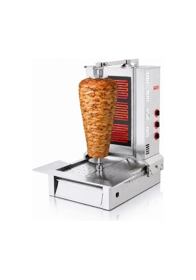 Silverinox Elektrikli 3 Radyan Alttan Motorlu Döner Makinesi 380v