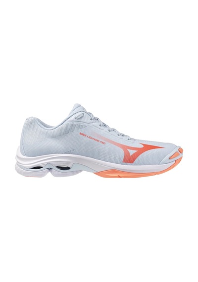 Mizuno Wave Lightning Pro Kadın Voleybol Ayakkabısı Mavi / Turuncu Çok Renkli