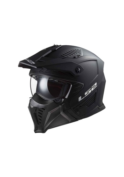 Ls2 Drifter Açık Kask Mat Siyah