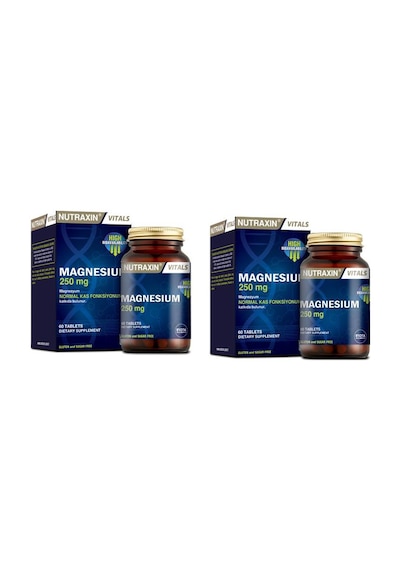 Nutraxin Magnesıum 250 Mg 60 Tablet X2