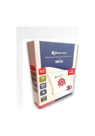 Miele Uyumlu Complete C3 Allergy Powerline Toz Torbası (Magic Bags)