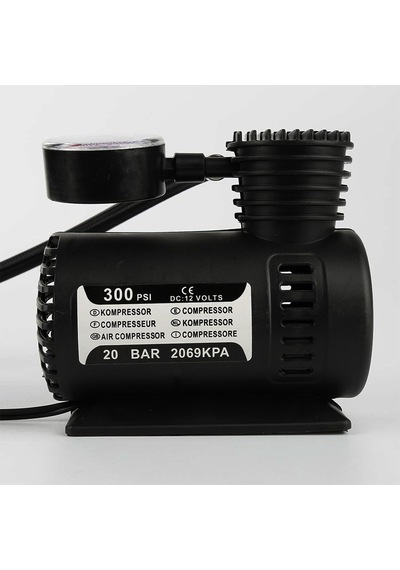 Orret Home 12v Mini Hava Kompresörü Araç Çakmaklık Tipi 300 Psı Lastik Şişirme Pompası, Araba/bisiklet/motos