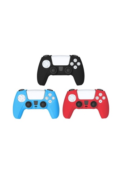 Playstation 5 Ps5 Matris Joystick Kol Silikon Kılıf Uyumlu Kırmızı