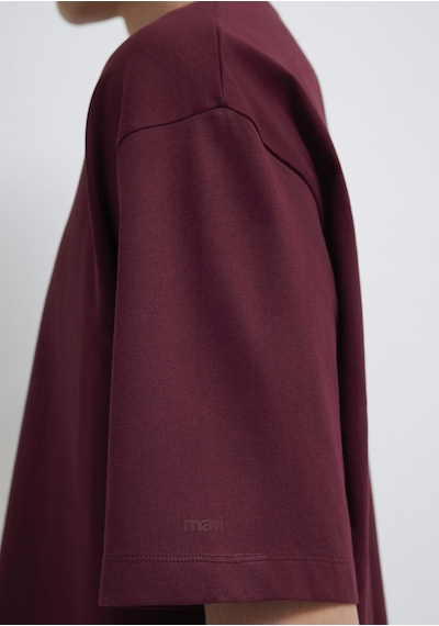 Mavi - İstanbul Baskılı Bordo Tişört 0613591-70426 Bordo