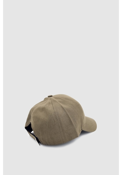 Wuclo W Nakışlı Ayarlanabilir Unisex Spor, Günlük Ve Outdoor Şapka / Kep Haki