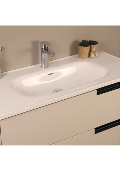 Kobos Eylül 100 Cm Banyo Dolabı Seti Vanilla Grey Vanilya Kobos Eylül 100 Cm Banyo Dolabı Seti Vanilla Grey Vanilya