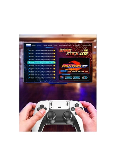 Joystick Çift Kollu Oyun Kolu Retro Oyun Yüksek Çözünürlüklü 3d Game Renkli